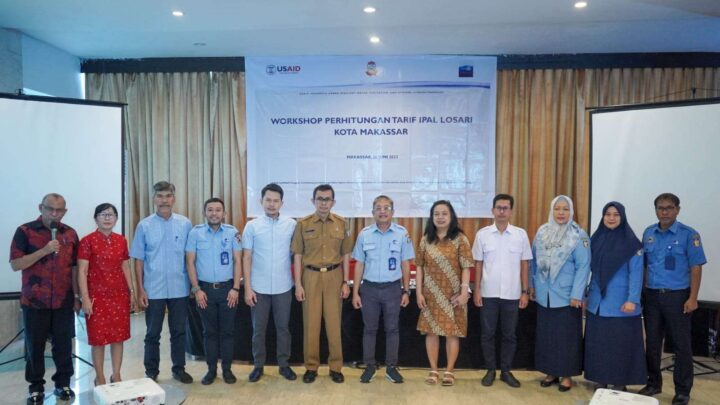 Jelang Peresmian, Dirut PDAM Makassar Beni Iskandar Buka Workshop Tarif IPAL Losari pdam makassar