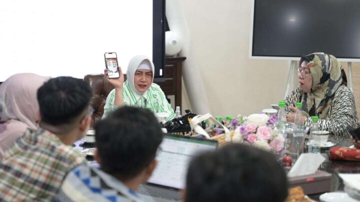 Ketua TP PKK Kota Makassar Matangkan Persiapan Ladies Program APEKSI 2023 tp pkk makassar