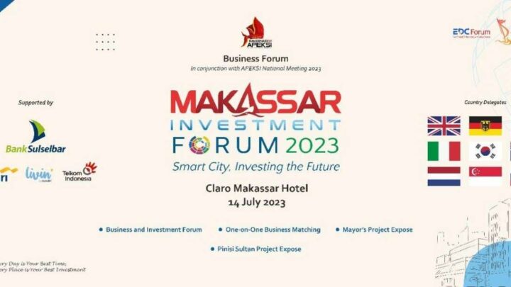 Makassar Investment Forum Apeksi 2023 Hadirkan 9 Negara Maju makassar investment 2023