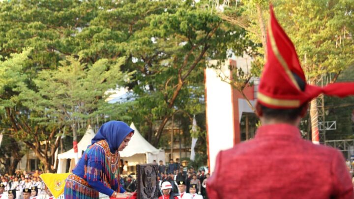 HUT Kemerdekaan ke-78 RI, Wakil Wali Kota Makassar Apresiasi Paskibra HUT kemerdekaan
