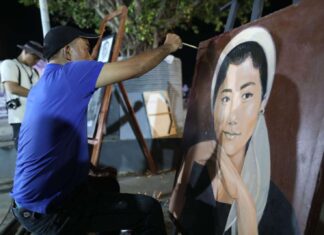 live painting makassar