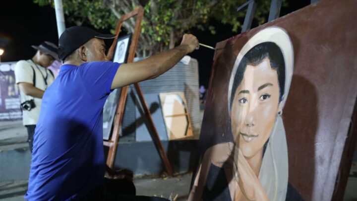 Live Painting F8 Makassar, Tumbuhkan Kecintaan Masyarakat Akan Seni live painting makassar