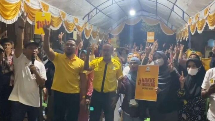 Ratusan Warga Mamajang Antusias Sambut Kehadiran Caleg DPRD Makassar Irfan Darmawan caleg dprd makassar