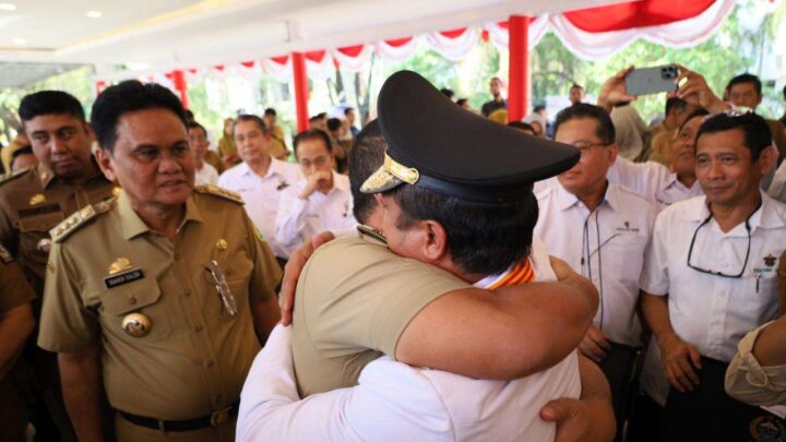 Wali Kota Makassar Hadiri Upacara Pelepasan Gubernur Sulsel Andi Sudirman Sulaiman wali kota makassar