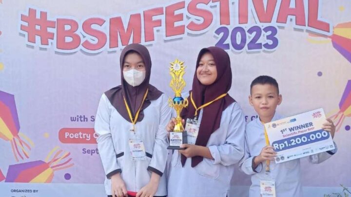 Siswa SMPN 27 Makassar Raih Juara 1 Karya Tulis Ilmiah BSM Festival smpn 27 makassar