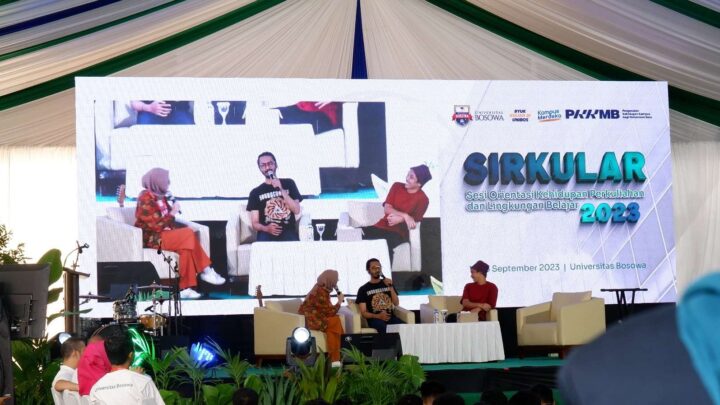 3000 Mahasiswa Baru Unibos Tampilkan Formasi 'Silent Moment' di PKKMB 2023 mahasiswa unibos