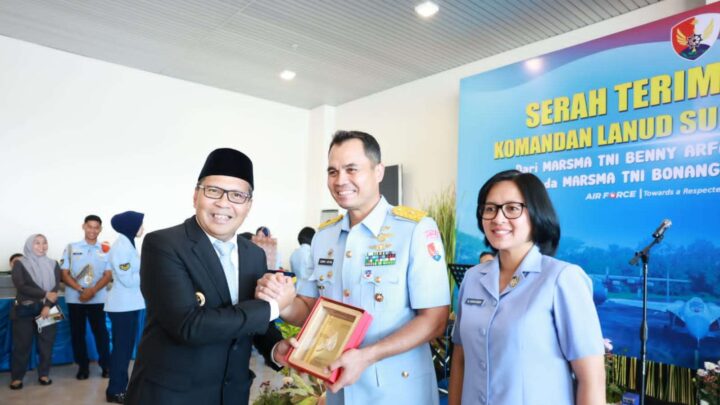 Marsma TNI Benny Arfan Pamit, Sebut Wali Kota Danny Kreatif marsma tni