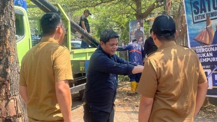 Operasi Gabungan Dinas PU Makassar Soal Penertiban Tiang Kabel Fiber Optik dinas pu makassar