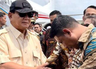 Prabowo Tiba di Makassar