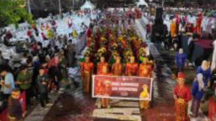Karnaval Budaya Peringatan HUT Kota Makassar ke-416 Memukau dengan Konsep Internasional hut kota makassar