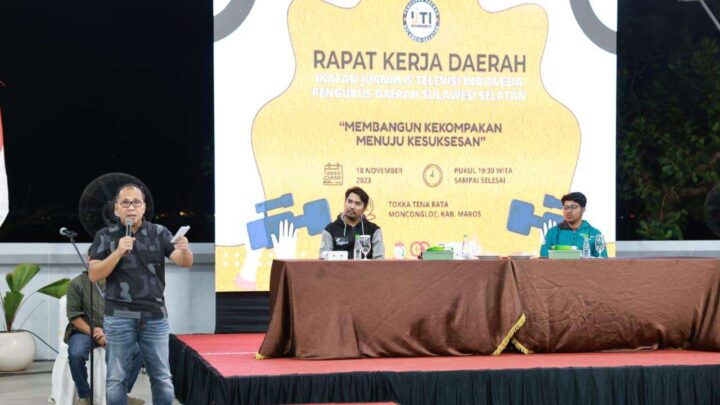 Wali Kota Makassar Buka Rapat Kerja Daerah IJTI Pengurus Daerah Sulsel di Tokka Tena Rata wali kota makassar