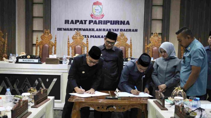 DPRD Makassar dan Pemkot Tetapkan APBD 2024 Rp5,73 Triliun dprd makassar