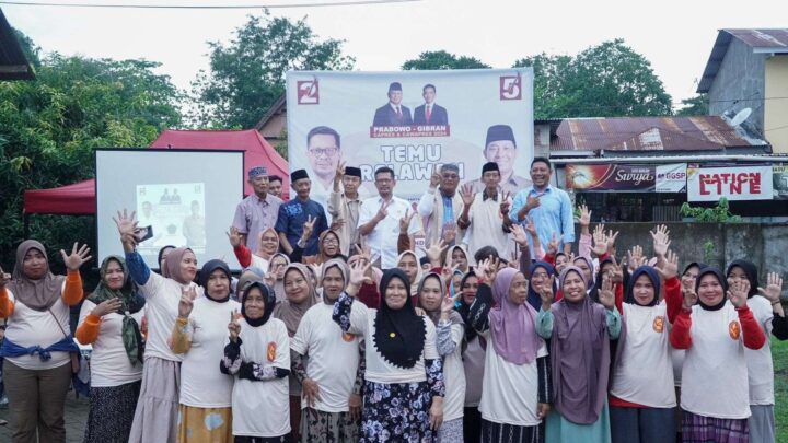 Wakil Ketua TKD Sulsel Kampanyekan Prabowo Gibran di Gowa Wakil ketua TKD