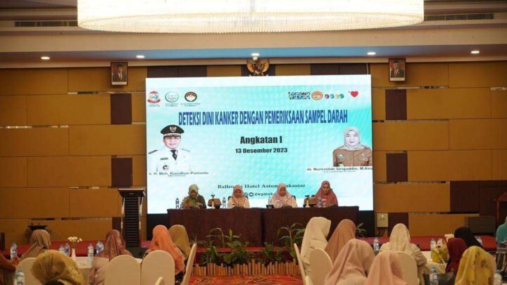 Berdayakan Kesehatan Perempuan, DWP Makassar Gelar Sosialisasi Deteksi Dini Kanker dwp makassar
