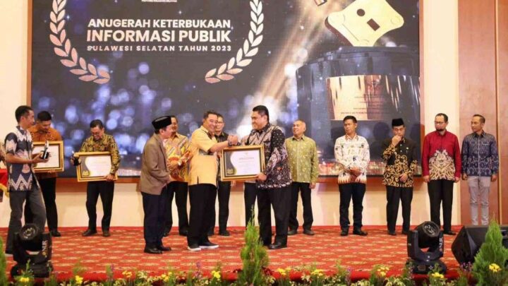 Makassar Raih Penghargaan Keterbukaan Informasi Publik 2023 makassar penghargaan