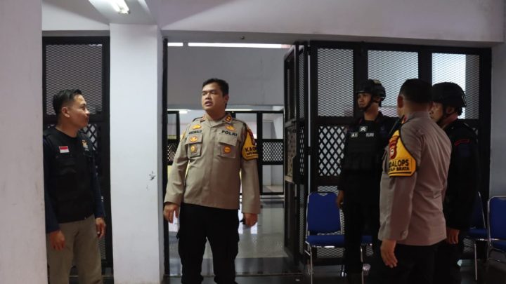 Kapolres Gowa Pastikan Kesiapan Personel Pengamanan Jelang Rekapitulasi dan Penghitungan Suara Pemilu kapolres gowa