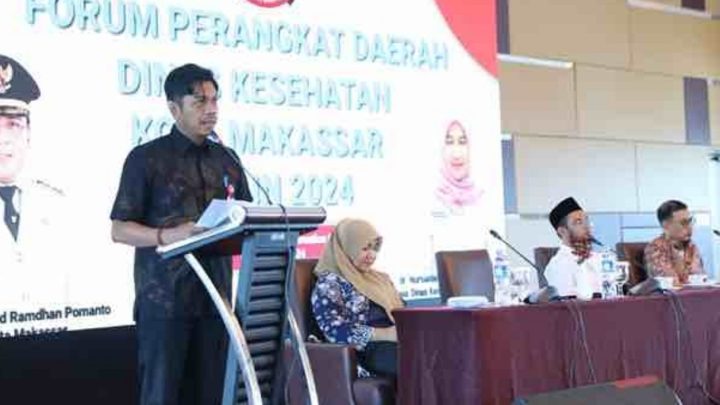 PJ Sekda Makassar Tekankan Perkuat Layanan Dottoro'ta di Forum Perangkat Daerah Dinas Kesehatan pj sekda makassar