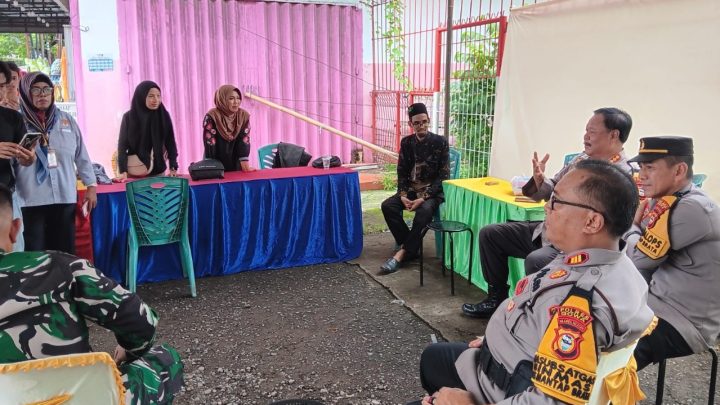 Pengecekan Kesiapan Pungut Suara Pemilu 2024 oleh Pamatwil Polda Sulsel di Wilayah Hukum Polres Gowa pemilu 2024