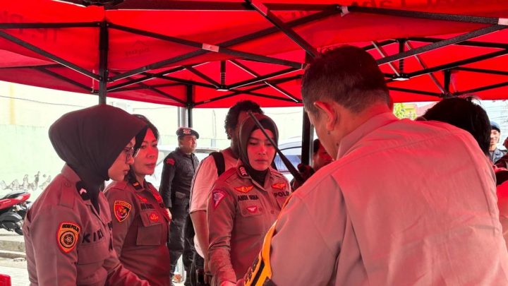 Polda Sulsel Laksanakan Pendampingan Terhadap Personel Operasi Mantab Brata di Kantor PPK Rappocini Makassar polda sulsel