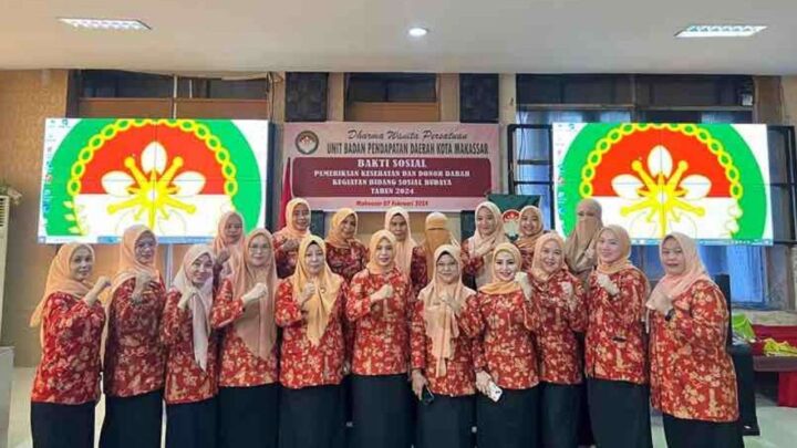 DWP Unit Kerja Bapenda Makassar Gelar Kegiatan Bakti Sosial: Pemeriksaan Kesehatan dan Donor Darah dwp makassar