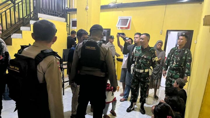 TNI-Polri Bersinergi, Laksanakan Patroli Cipta Kondisi Jelang Pemilu Serentak 2024 tni polri
