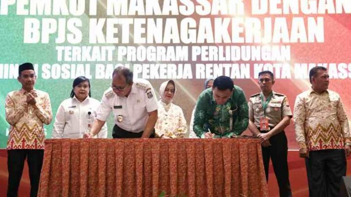 Kabar Gembira, Ribuan Pekerja Rentan di Makassar Bakal Dilindungi BPJS Ketenagakerjaan pekerja rentan makassar