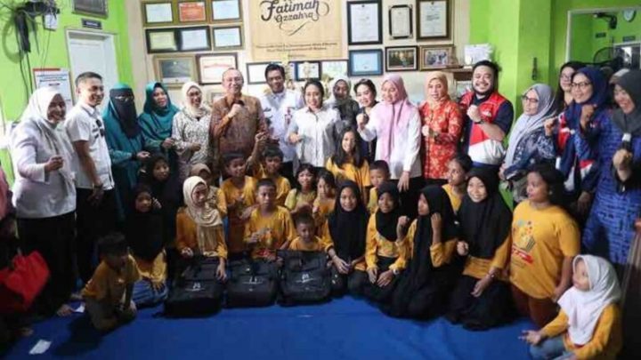 Pj Ketua DWP Kota Makassar Fadliah Firman Dampingi Menteri PPPA Kunjungi Kelompok Wanita Nelayan dwp kota makassar