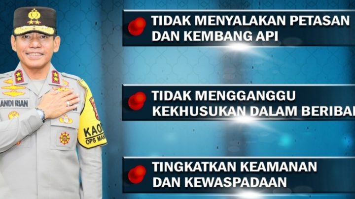 Momen Ramadhan, Ini Imbauan Kapolda Sulsel Irjen Rian Djajadi kapolda sulsel