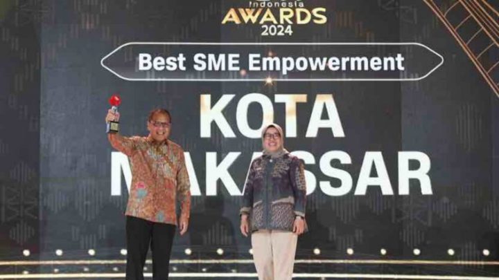 Pemkot Makassar Borong 4 Penghargaan di CNN Indonesia Awards 2024 pemkot makassar