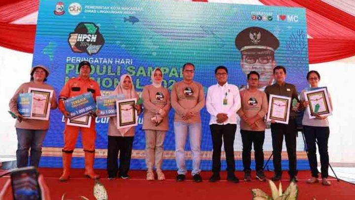 HPSN 2024, Wali Kota dan Ketua TP PKK Makassar Apresiasi Petugas Kebersihan wali kota makassar