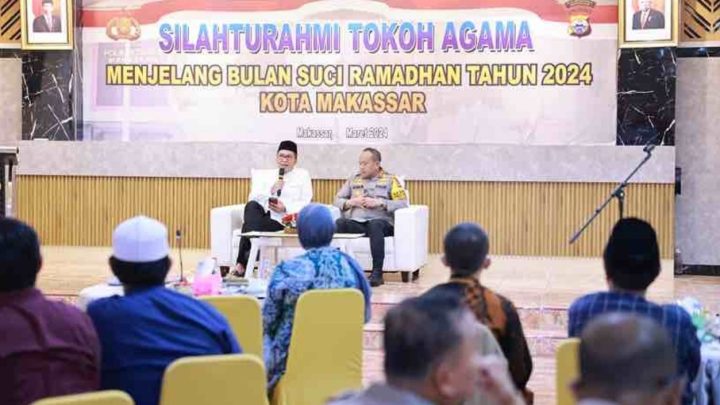 Danny Pomanto, Kapolrestabes Makassar dan Tokoh Agama Kuatkan Soliditas Sambut Ramadhan danny pomanto