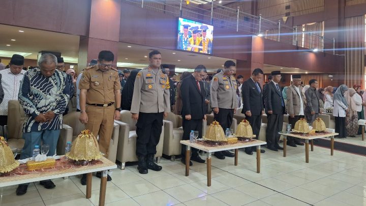 Kapolres Gowa Hadiri Pengukuhan Guru Besar Tetap UIN Alauddin Makassar kapolres gowa