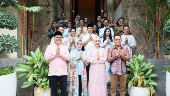 Ketua TP PKK Makassar Sambut Kunjungan Silaturahmi Idul Fitri dari Ketua Bhayangkari Sulsel pkk makassar