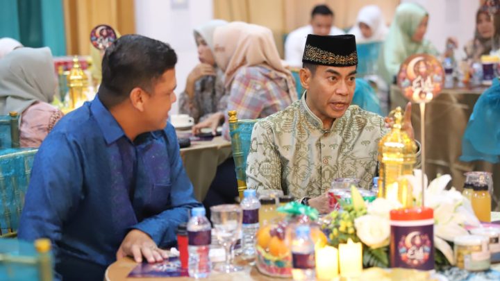 Kapolres Gowa Hadiri Halal Bi Halal di Rujab Kapolda Sulsel kapolres gowa