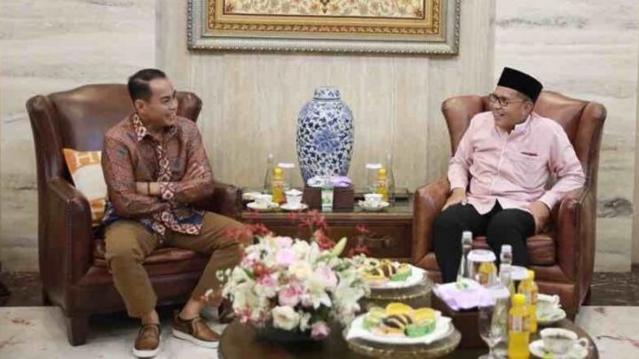 Danny Pomanto Sambut Silaturahmi Kapolda Sulsel di Kediaman danny pomanto