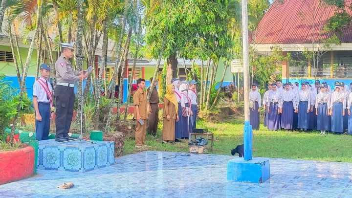 Sat Lantas Polres Gowa Ajak Pelajar Tertib Lalu Lintas polres gowa