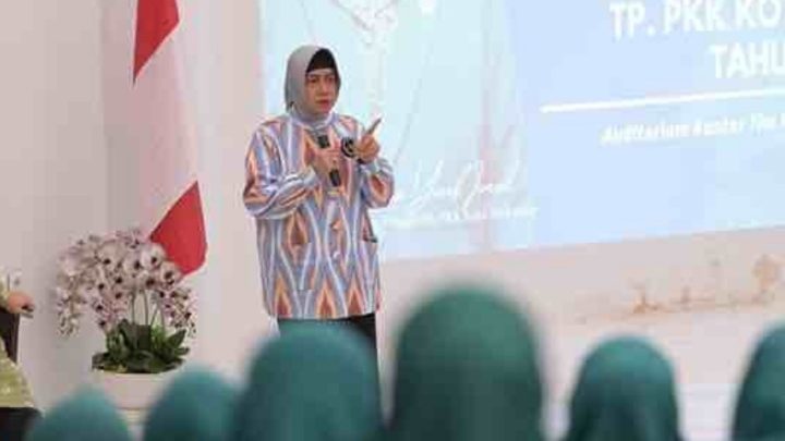 Bimtek Pengurus TP PKK Kecamatan Tamalanrea, Indira Yusuf Ismail Tekankan Sinergi Percepatan Penanganan Stunting pkk kecamatan tamalanrea