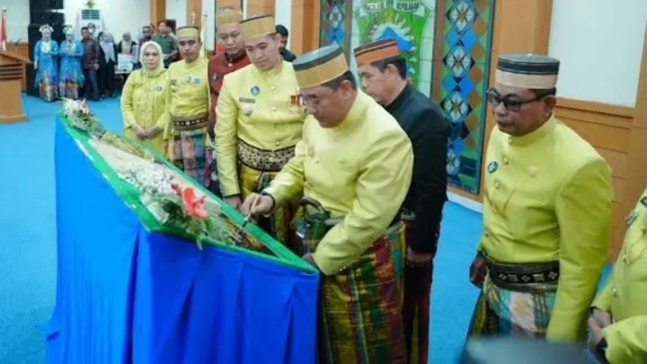Pimpinan dan Anggota DPRD Pangkep Hadiri Acara Peringatan HUT Pangkep ke-64