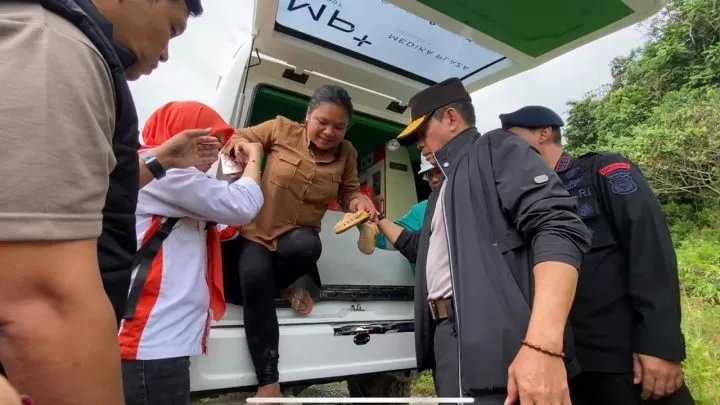 Ibu Hamil Korban Bencana Luwu Melahirkan Usai Dievakuasi, Anak Diberi Nama Bhara Daksa Latimojong ibu hamil