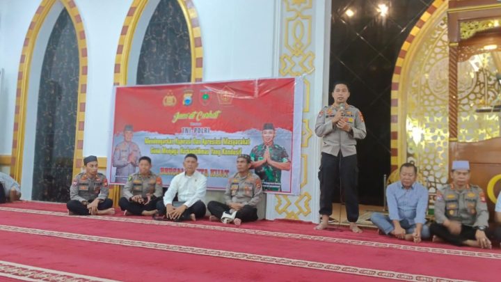 Jumat Curhat Polda Sulsel, Warga Mariso Keluhkan Bangunan Kios di Atas Trotoar polda sulsel