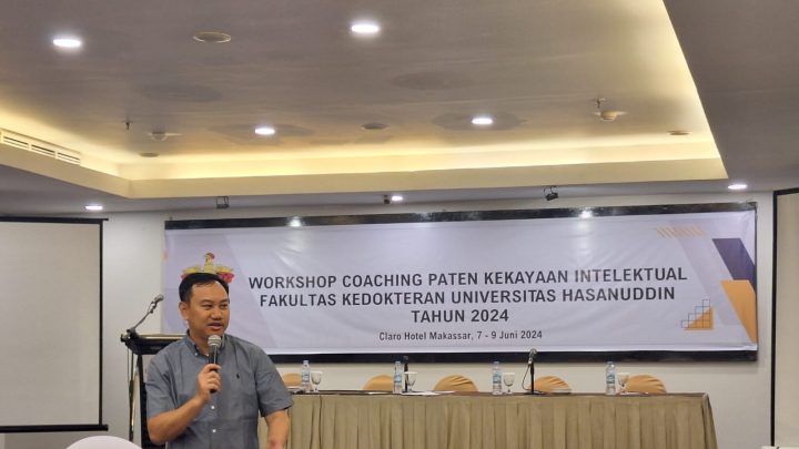 FK Unhas Gelar Workshop Coaching Paten Kekayaan Intelektual Unhas
