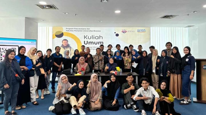 Hadirkan Ahli di Bidang Kelautan, PPS dan FP Unibos Selenggarakan Kuliah Umum Bagi Mahasiswa ahli bidang kelautan
