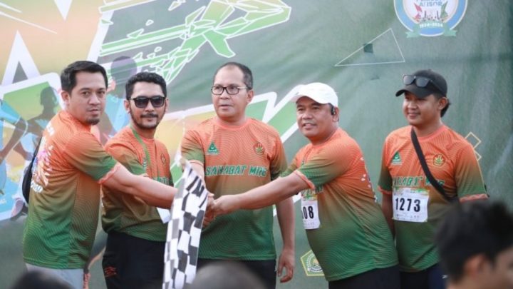 Wali Kota Makassar Melepas Ratusan Peserta Ansor Fun Run di Masjid Kubah 99 wali kota makassar