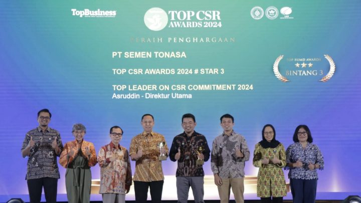 Semen Tonasa Raih Penghargaan Top CSR Award 2024 Semen Tonasa