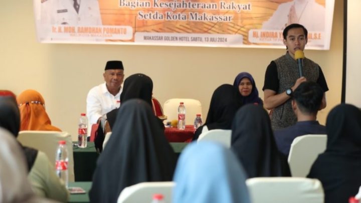 Kesra Kota Makassar Bimbing 1.500 Remaja Masjid dalam Ciptakan Program Kerja Kreatif pemkot makassar