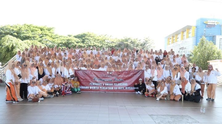 Perkuat Kesehatan dan Kebersamaan, DWP Kota Makassar Gelar Senam Sehat dwp kota makassar