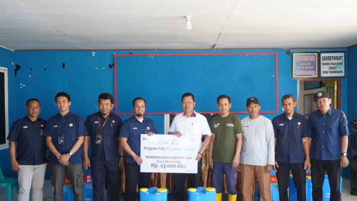 Semen Tonasa Salurkan Bantuan 50 Pompa Electric Sprayer Semen tonasa