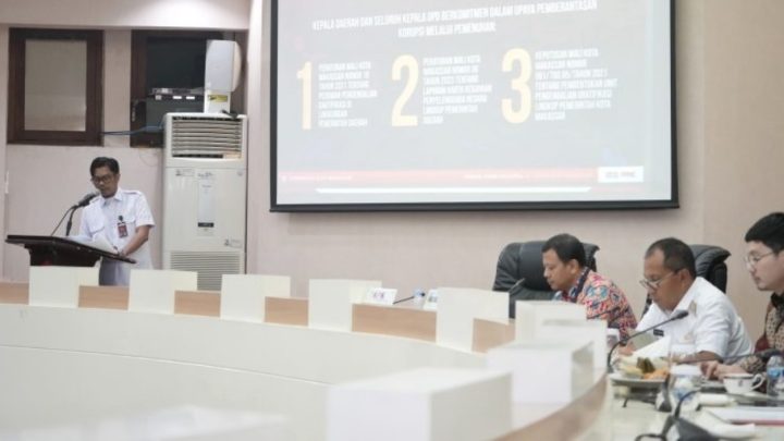 Support Penuh Program Percontohan Kab/Kota Antikorupsi, Firman Pagarra Paparkan Program Antikorupsi Kota Makassar firman pagarra