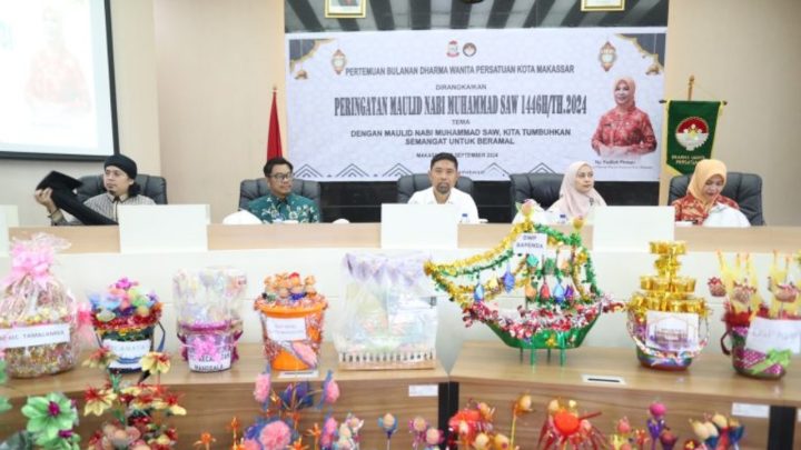 DWP Kota Makassar Gelar Maulid Nabi Muhammad SAW, Tumbuhkan Semangat Beramal dan Teladani Akhlak Rasulullah dwp kota makassar