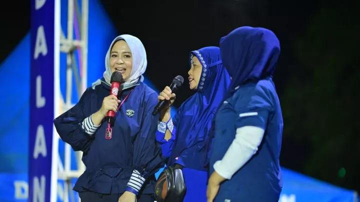 Di Depan Puluhan Ribu Warga Pinrang, Fatmawati Kembali Serukan Pilgub Sulsel Damai Pinrang
